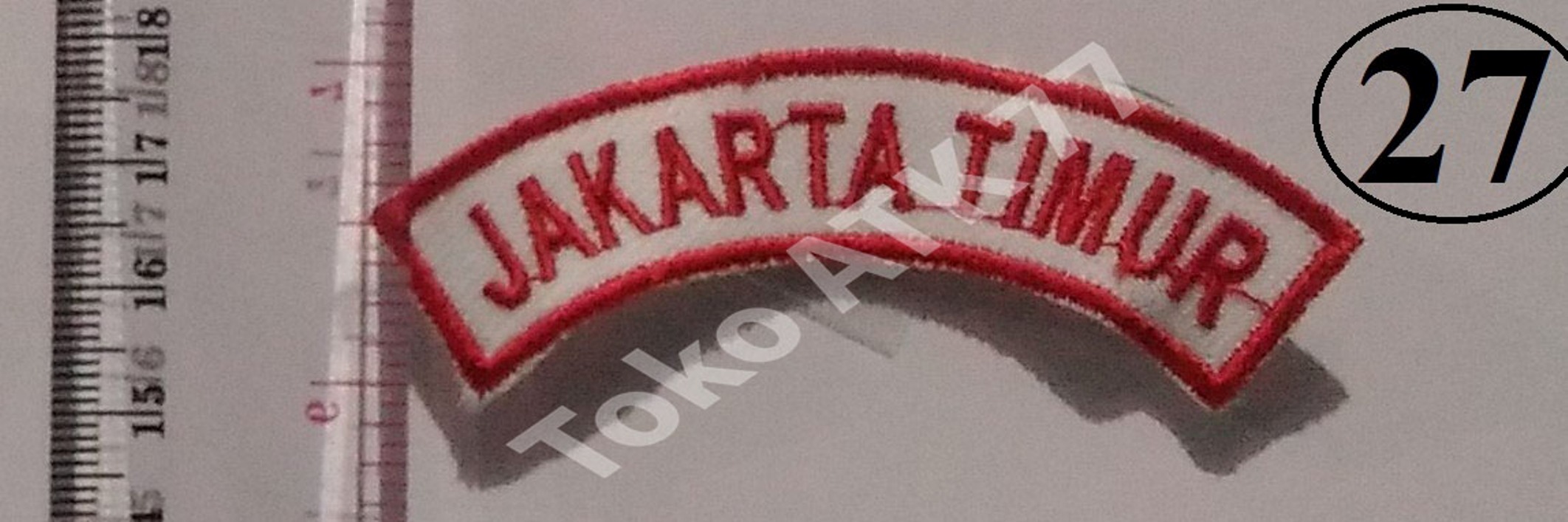 Logo Badge Bet Bordiran Lencana Seragam Sekolah Pramuka Paskib PMR PMI