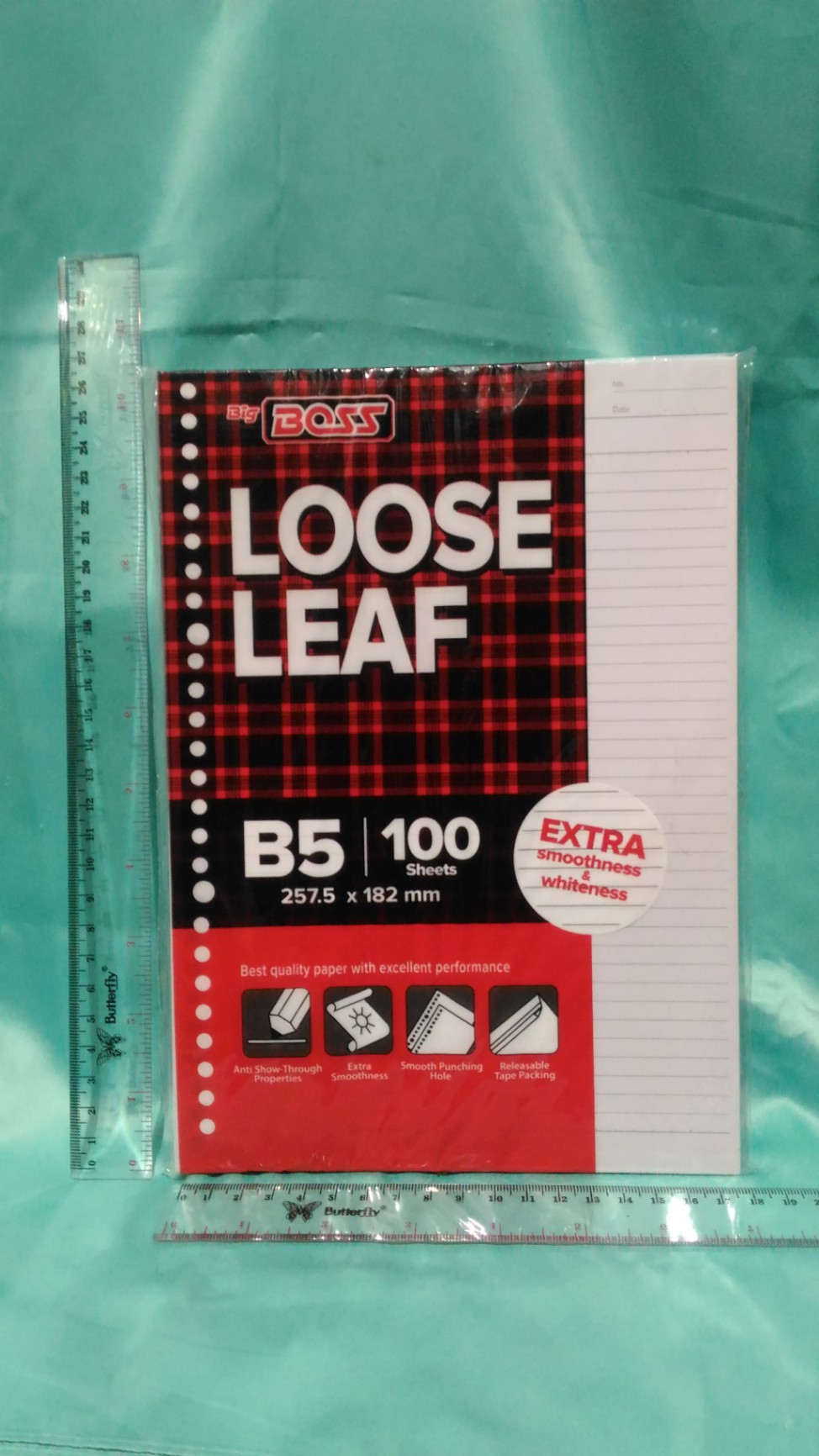 Refil Refill Isi Kertas Binder Besar Loose Leaf File B5 100 READY STOK