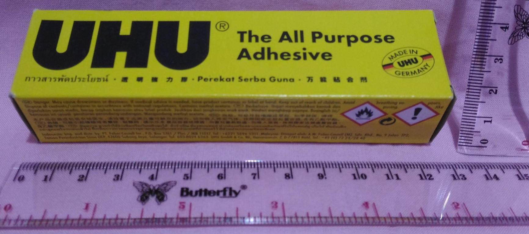 Lem Perekat Serba Guna Adhesive Glue Uhu odol Besar 20ml READY STOCK