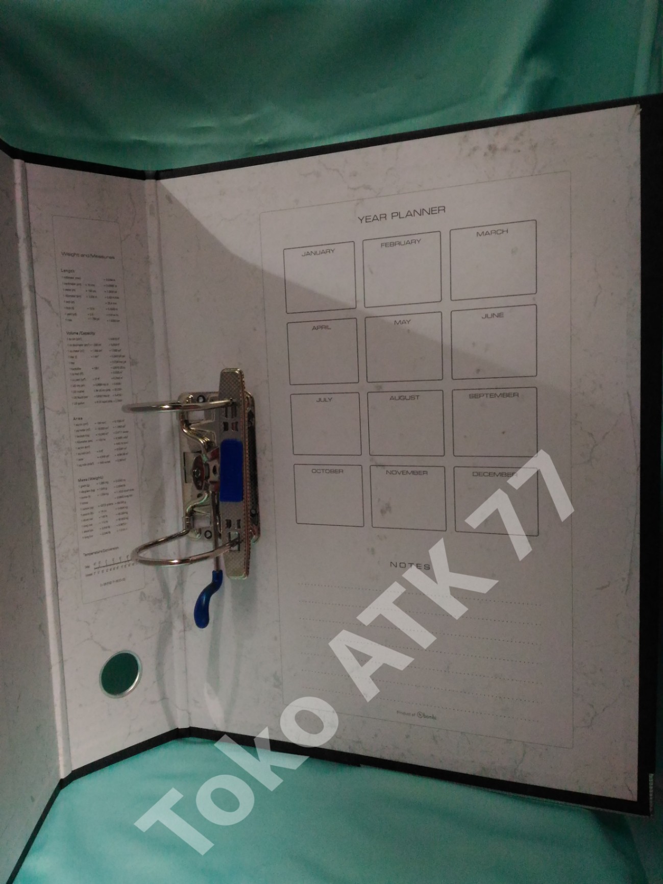 Map Ordner merk Bindex ukuran F4 Folio READY STOCK