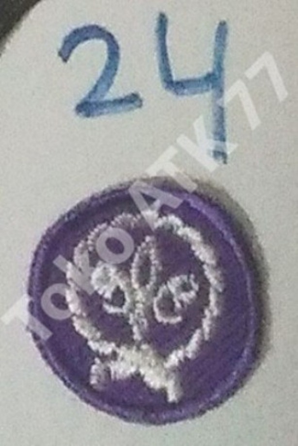 Logo Badge Bet Bordiran Lencana Seragam Sekolah Pramuka Paskib PMR PMI