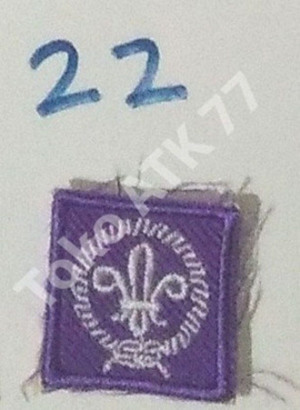 Logo Badge Bet Bordiran Lencana Seragam Sekolah Pramuka Paskib PMR PMI