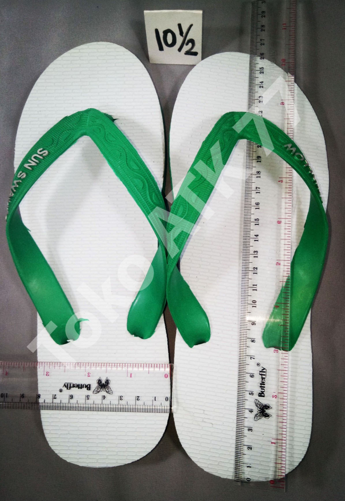 Sandal Sendal Jepit Sun Swallow Swalow Karet ukuran 10,5 READY STOCK