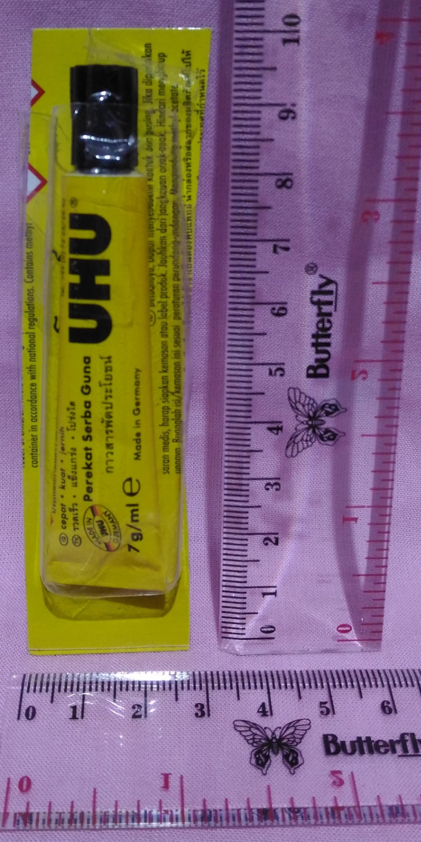 Lem Perekat Serba Guna Adhesive Glue Uhu odol kecil 7ml READY STOCK