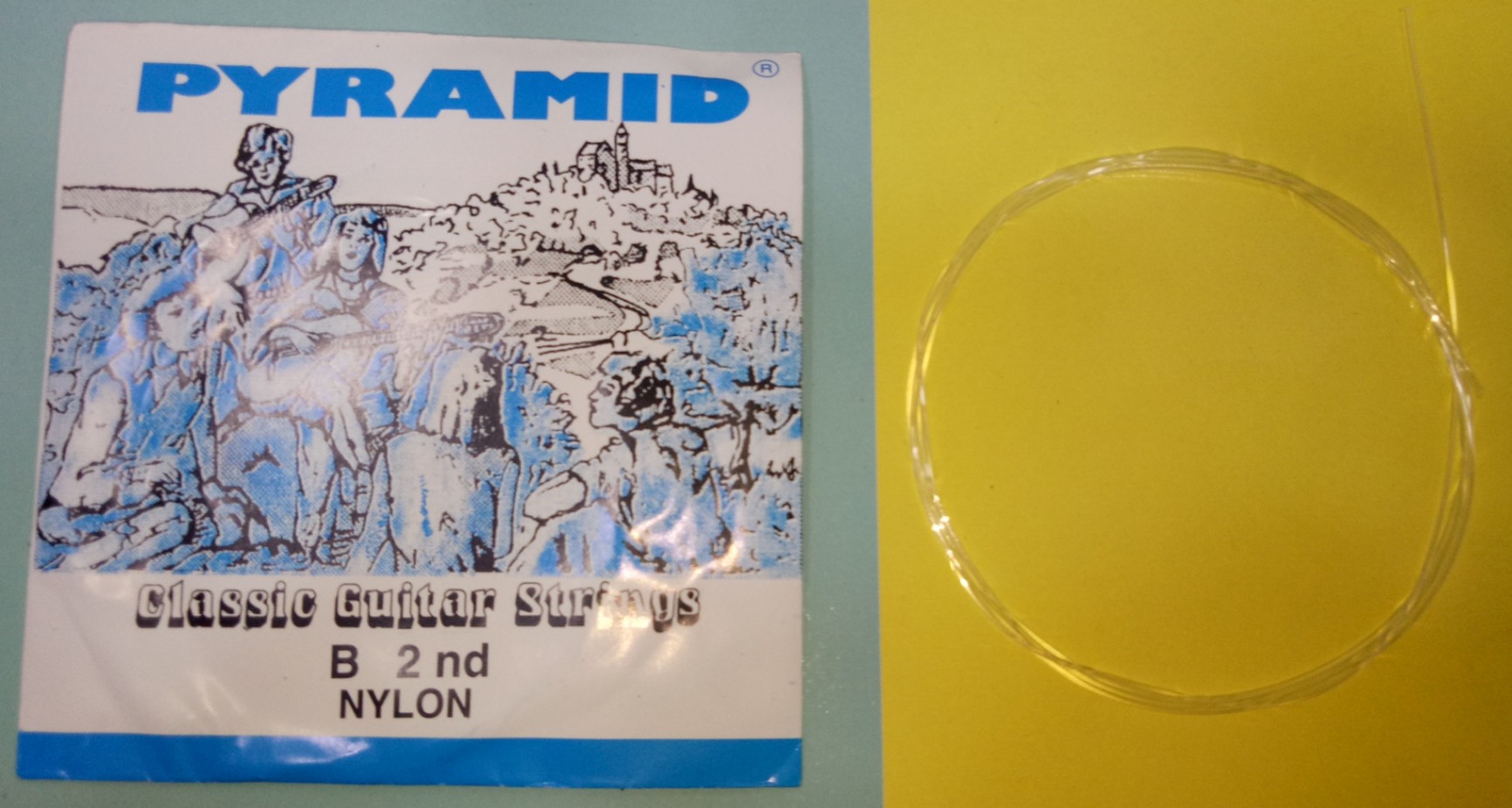 Senar Gitar Classic Guitar Strings Nylon no 2 READY STOCK