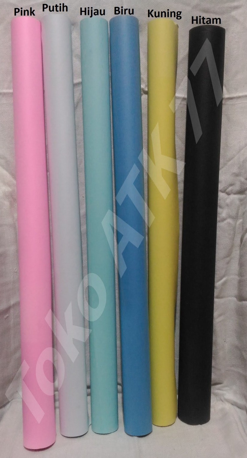 Kertas Karton Brief Card BC Manila 6 Lembar Warna Warni READY STOCK