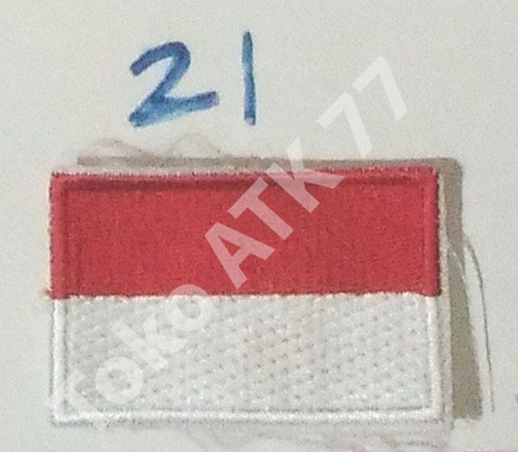 Logo Badge Bet Bordiran Lencana Seragam Sekolah Pramuka Paskib PMR PMI