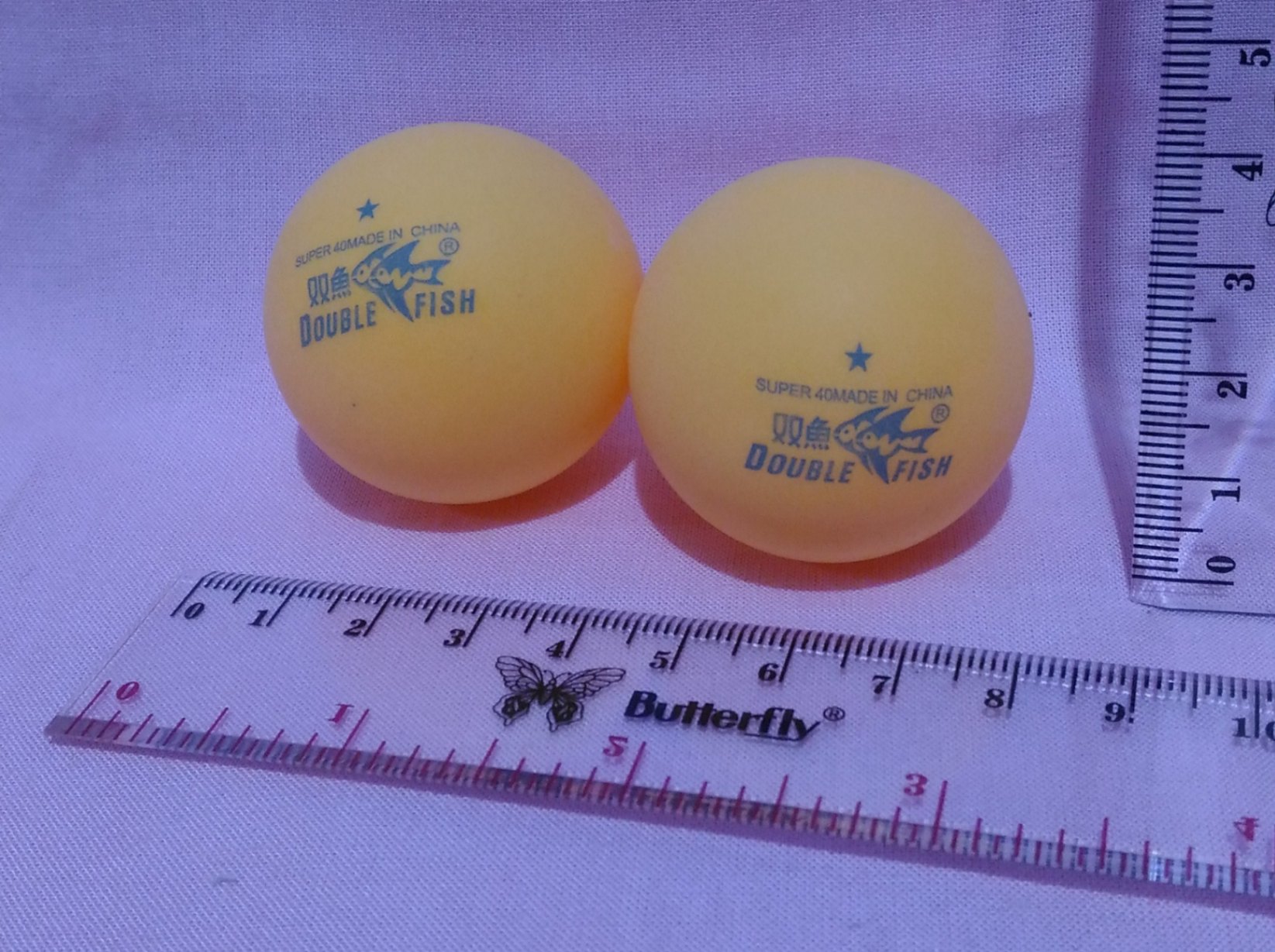 Bola Ping Pong PingPong Tenis Meja Double Fish Bagus READY STOCK