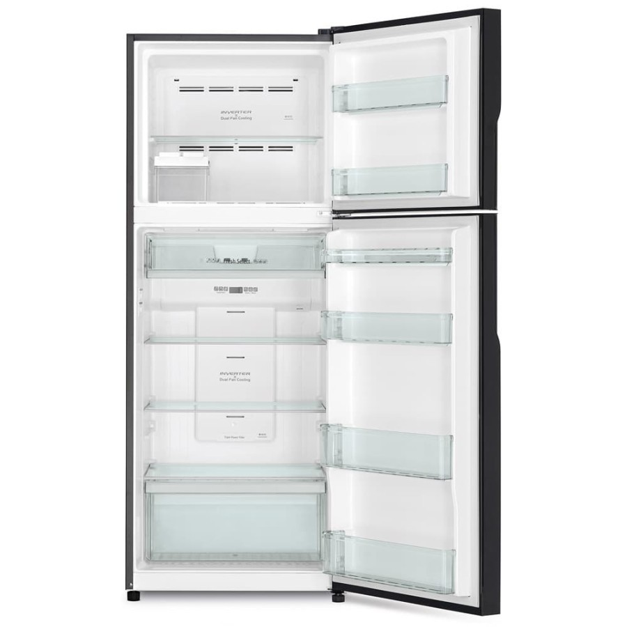 Kulkas Hitachi R-VG70PGD7 GBK 550 L Glass 2 Door RVG70PGD7