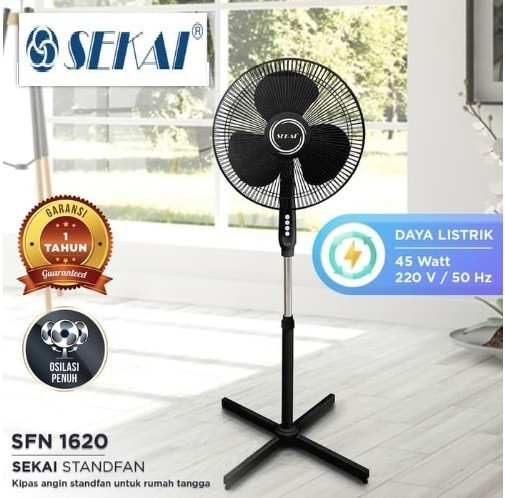 Sekai Kipas Angin Tumpu SFN 1621- 16 Inchi