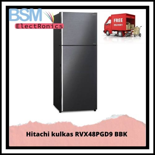 KULKAS HITACHI RVX48PGD9 BBK R-VX48PGD9 BBK/BSL