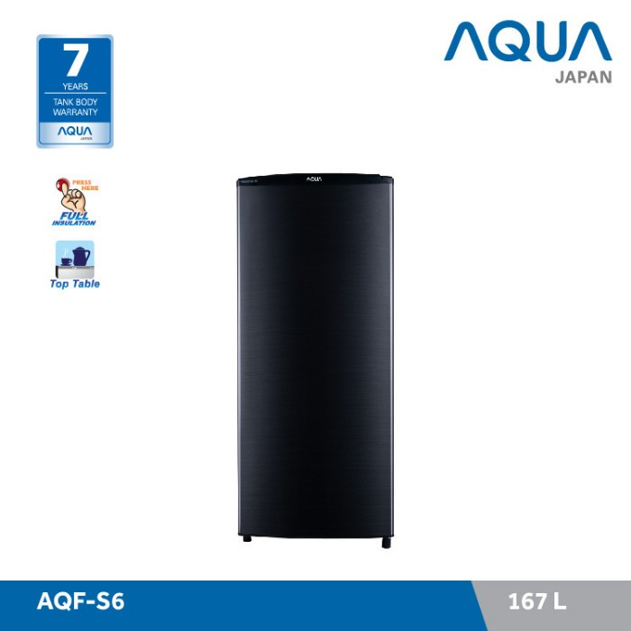 Aqua Japan Freezer 6 Rak AQF-S6 167 (DS) Liter