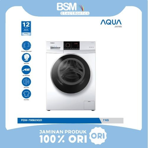 Aqua Japan Mesin Cuci Front Load 7 Kg FQW-700829QD
