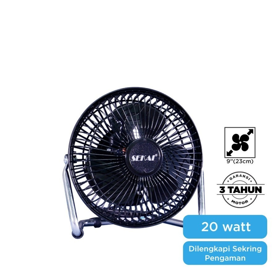 SEKAI KIPAS ANGIN MEJA 6INCH HDO 615-S