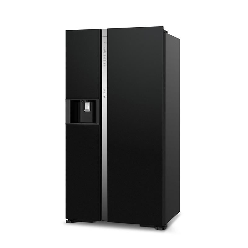 Kulkas HITACHI R-SX80GPGD0-GBK Side By Side Deluxe 590L RSX80GPGD0GBK