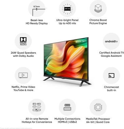 realme Smart TV 32 inch Android TV