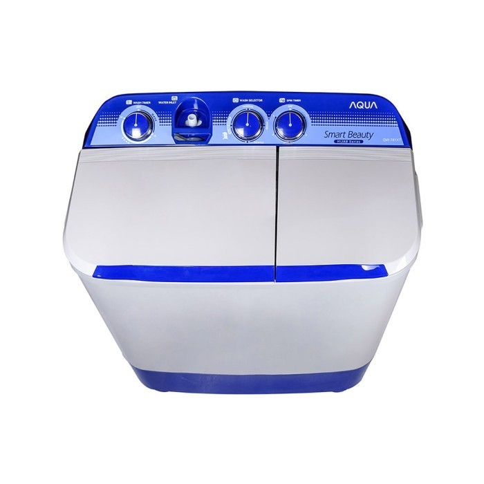 AQUA Mesin Cuci 2 Tabung kapasitas 7 Kg QW-781XT