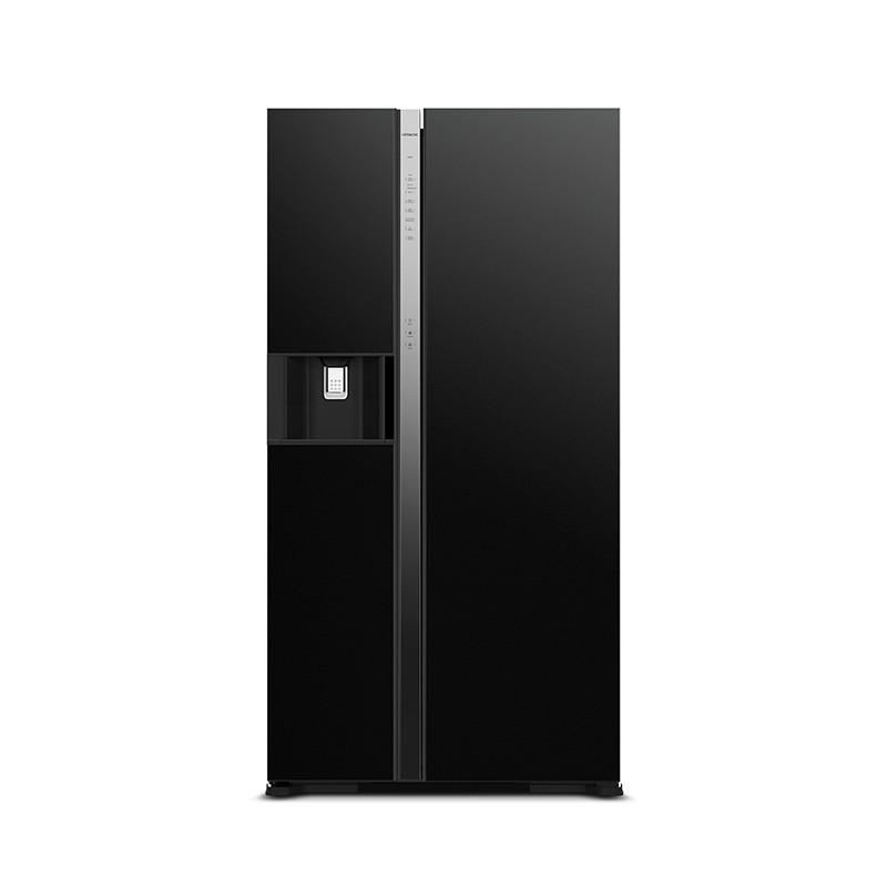 Kulkas HITACHI R-SX80GPGD0-GBK Side By Side Deluxe 590L RSX80GPGD0GBK