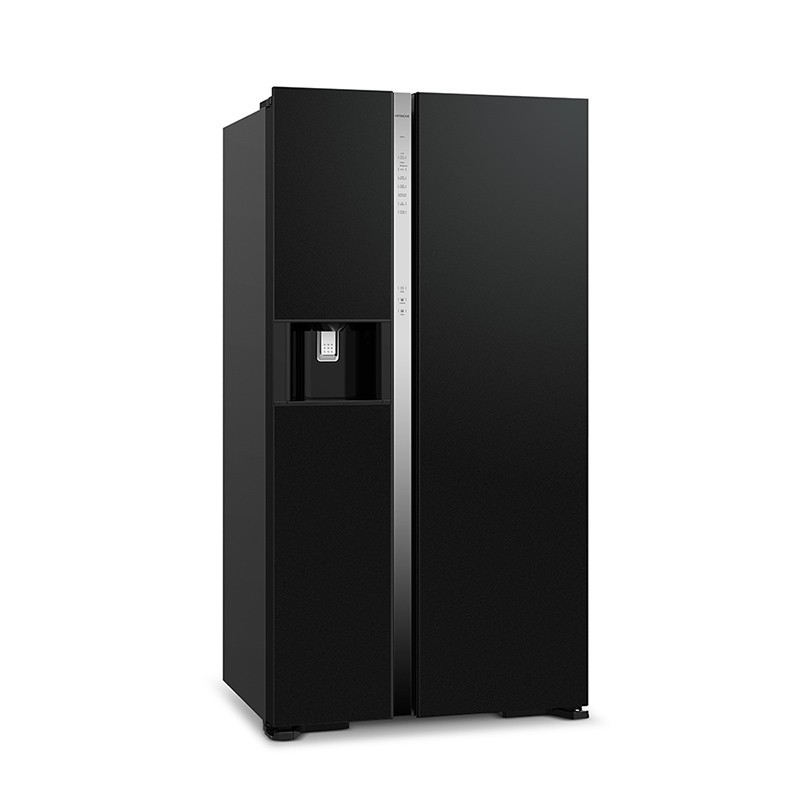 Kulkas HITACHI R-SX80GPGD0-GBK Side By Side Deluxe 590L RSX80GPGD0GBK
