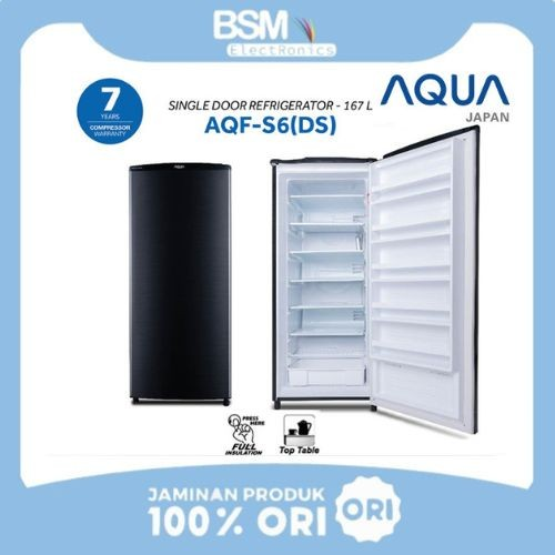 Aqua Japan Freezer 6 Rak AQF-S6 167 (DS) Liter