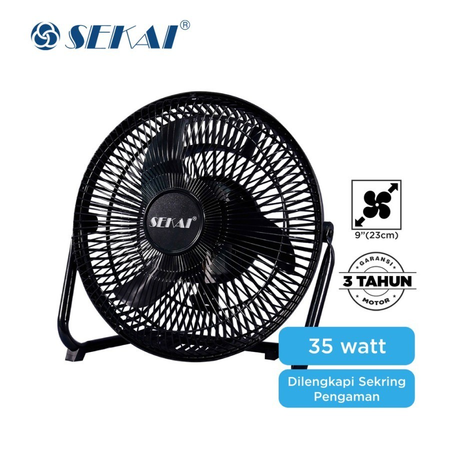 Sekai HDO 915-S Kipas Angin Mini Tornado 9 Inch