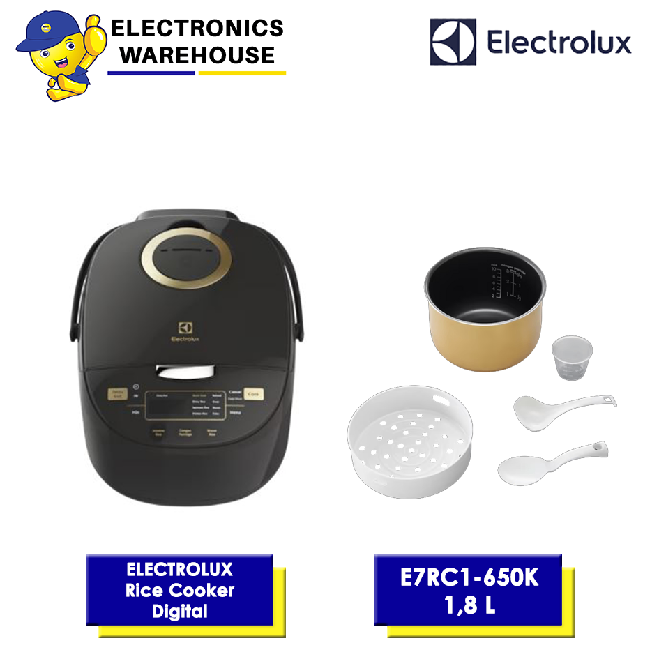 ELECTROLUX E7RC1-650K RICE COOKER 1.8liter