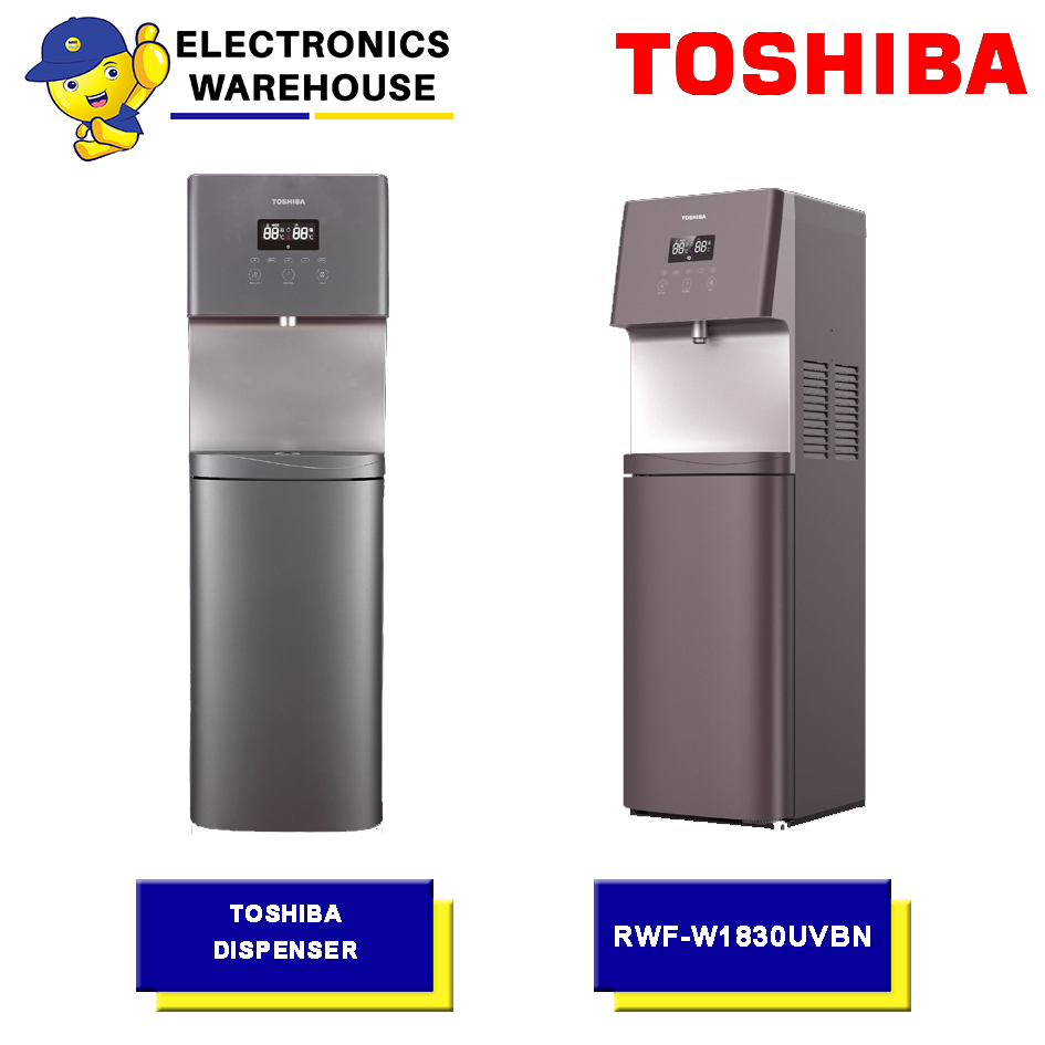 TOSHIBA Dispenser Air Galon Bawah RWF-W1830UVBN(T) Brown Silver