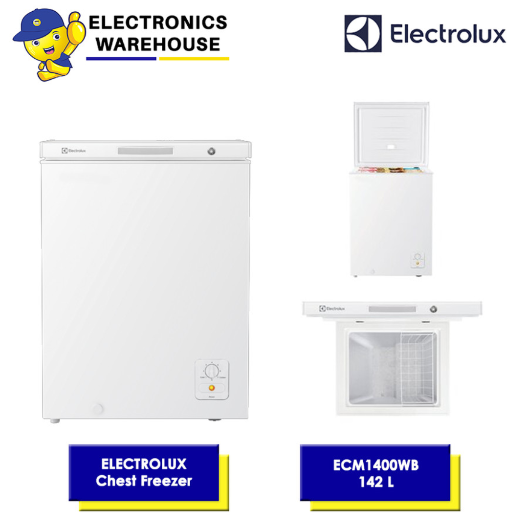 Chest Freezer ELECTROLUX ECM1400WB 142liter / ECM 1400 WB / ECM 1400WB
