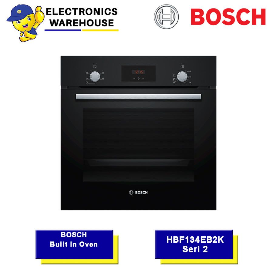 BOSCH Built-In Oven / Oven Tanam Stainless Steel HBF134EB2K Series 2