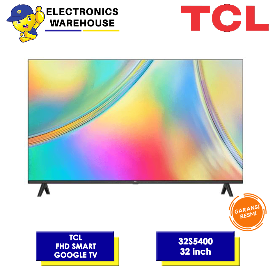 TCL 32S5400 32 Inch | TCL Google TV 32 Inch FHD Bezel Less | TCL S5400
