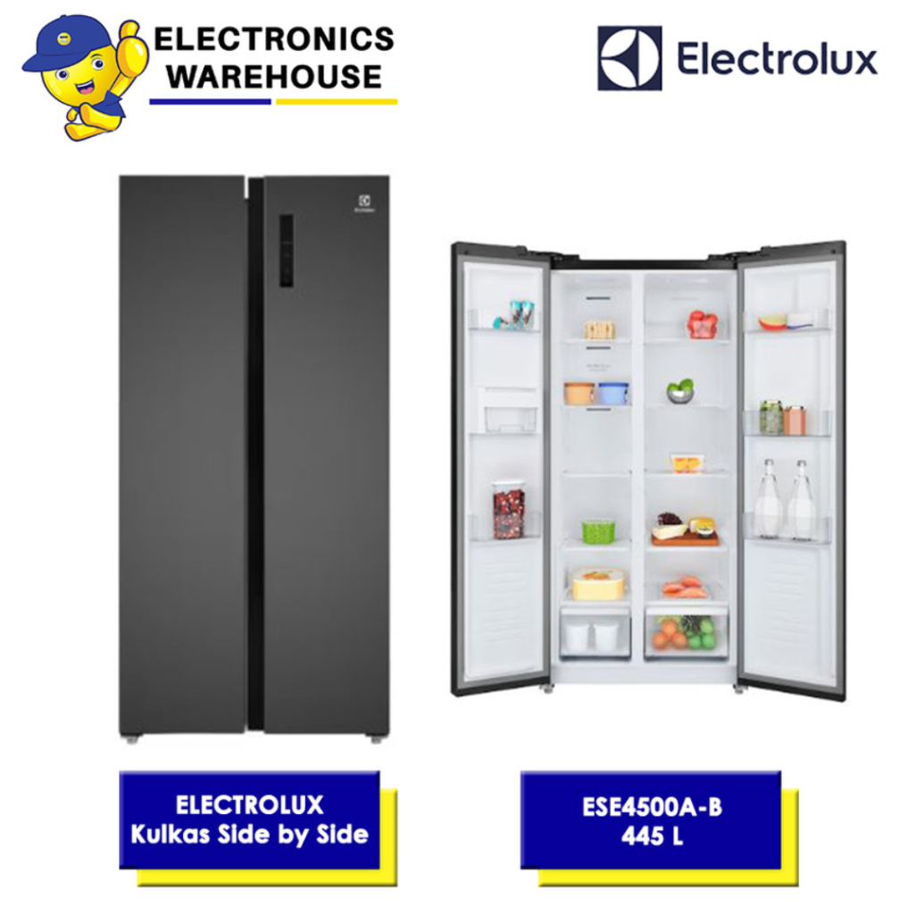 Kulkas Electrolux Side by Side ESE4500A-B 445 L ESE4500A-BID ESE4500