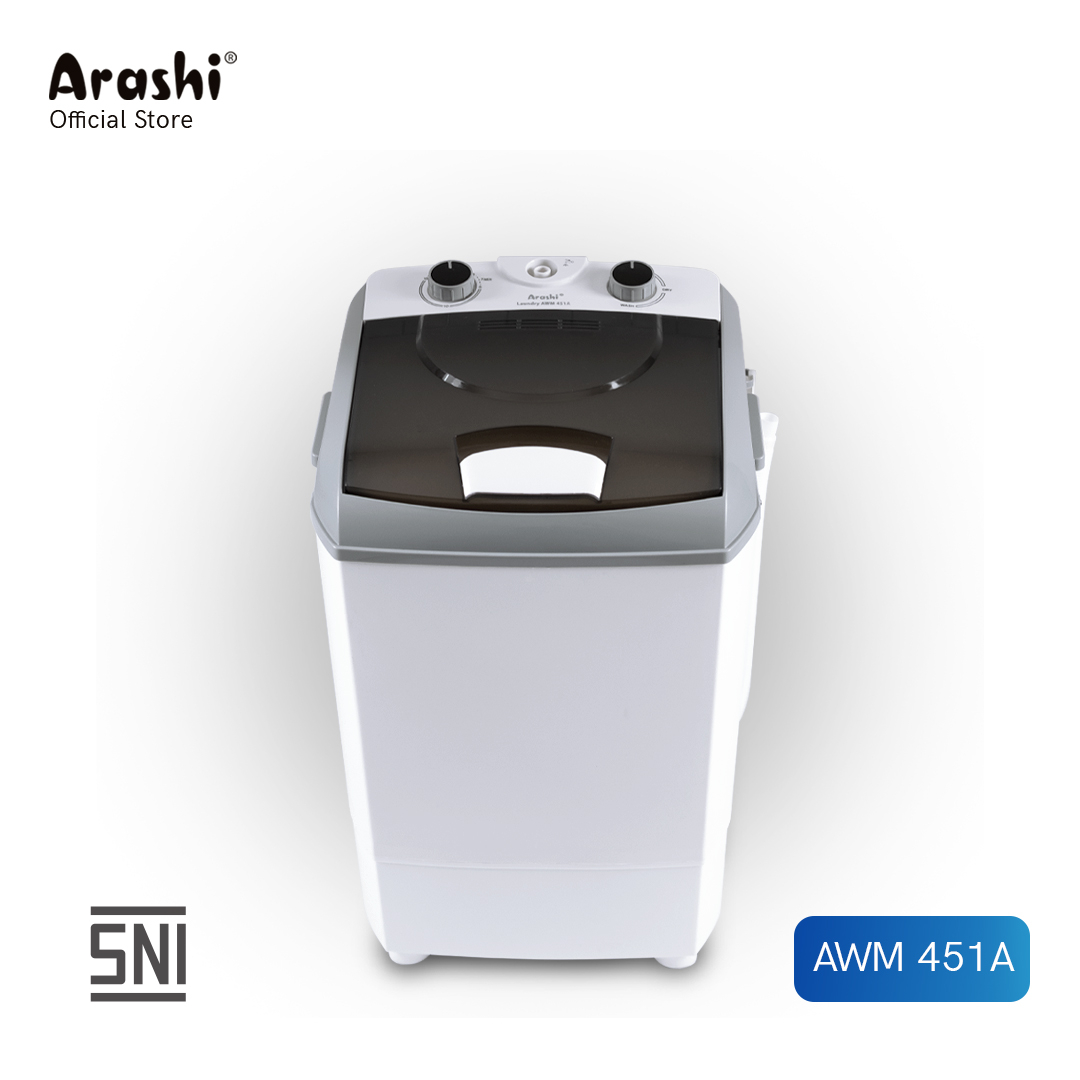 Arashi Laundry AWM 451A - Grey