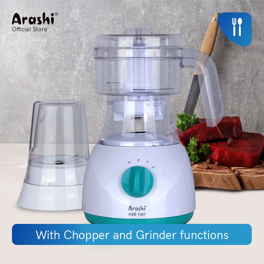 Arashi Stand Blender ASB 1507 Pelumat/ Jar Plastik/ 3 Mode Kecepatan