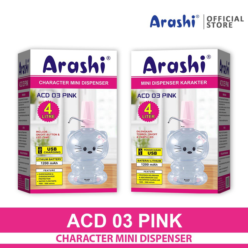 Arashi Dispenser mini karakter ACD 03