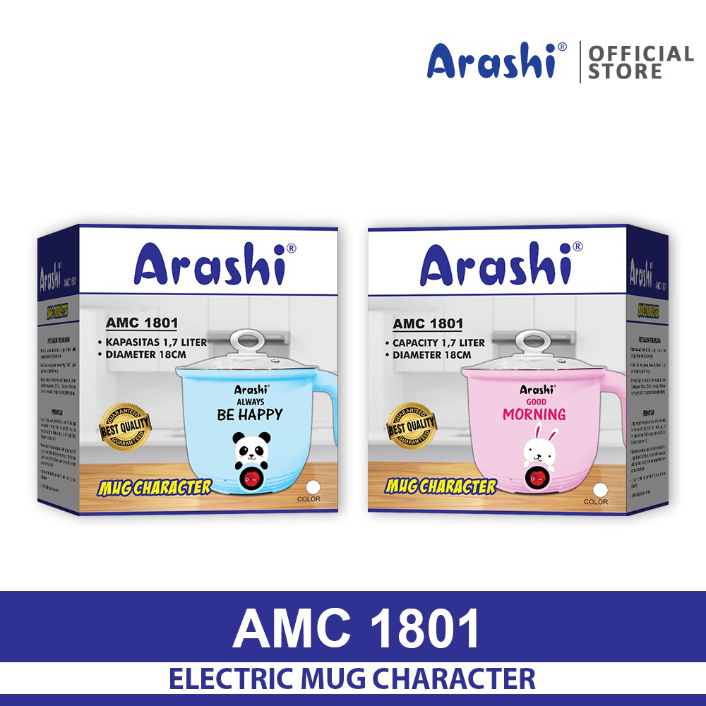 Arashi Mug Character AMC 1801 1.7Liter