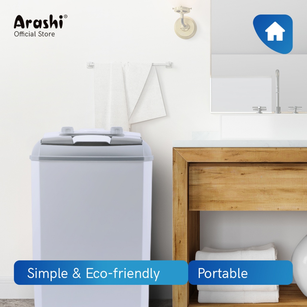 Arashi Laundry AWM 451A - Grey