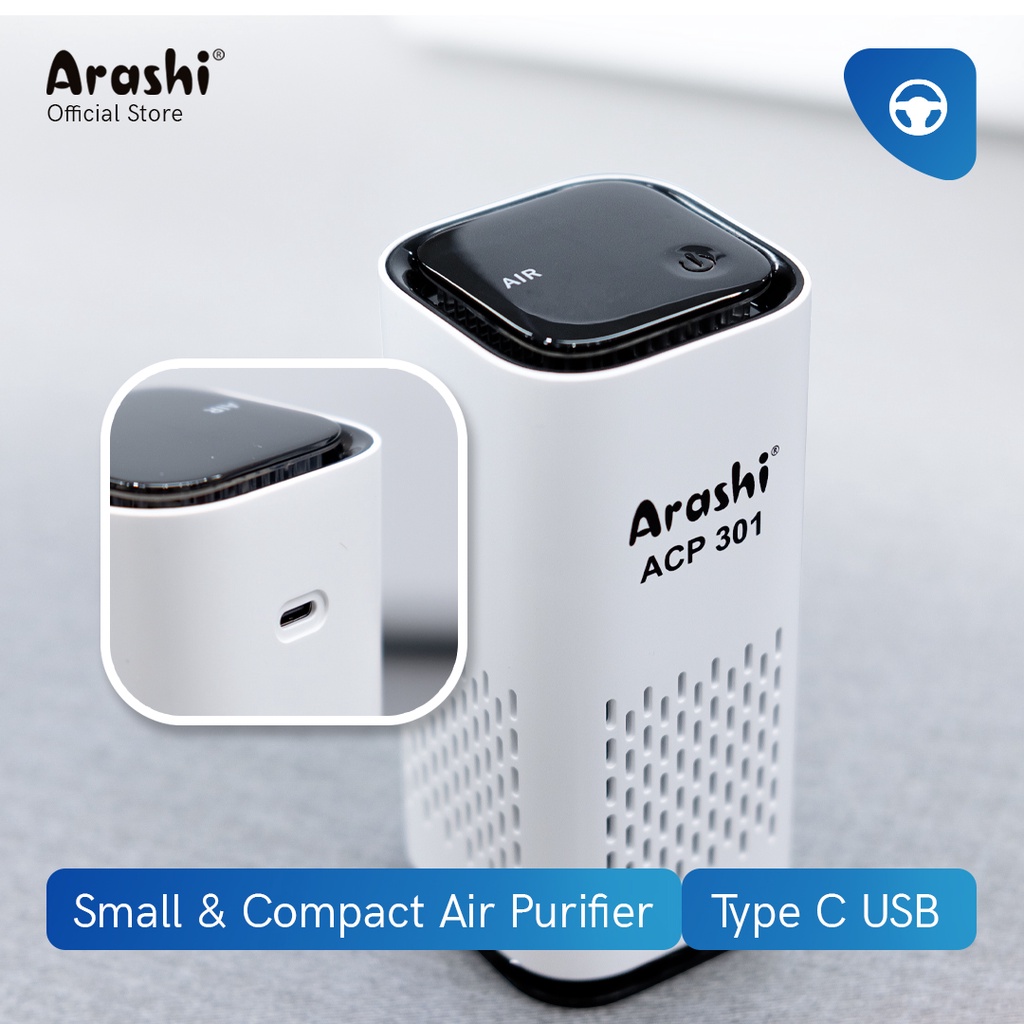 Arashi ACP 301 Car Purifier Portable with HEPA Filter