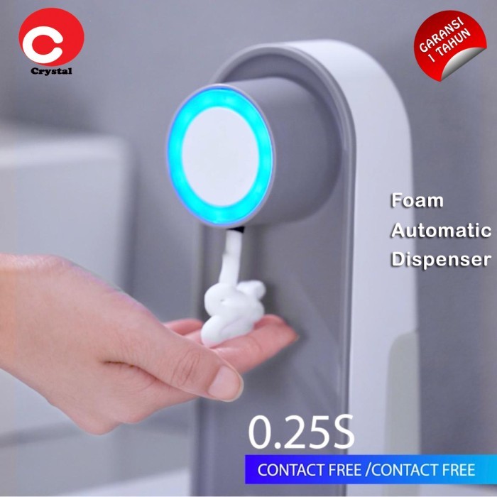 Automatic Hand Sanitizer Soap Dispenser Foam Gel Sensor 200ml Garansi