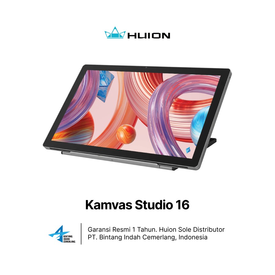 Huion Kamvas Studio 16 Garansi resmi 1 tahun
