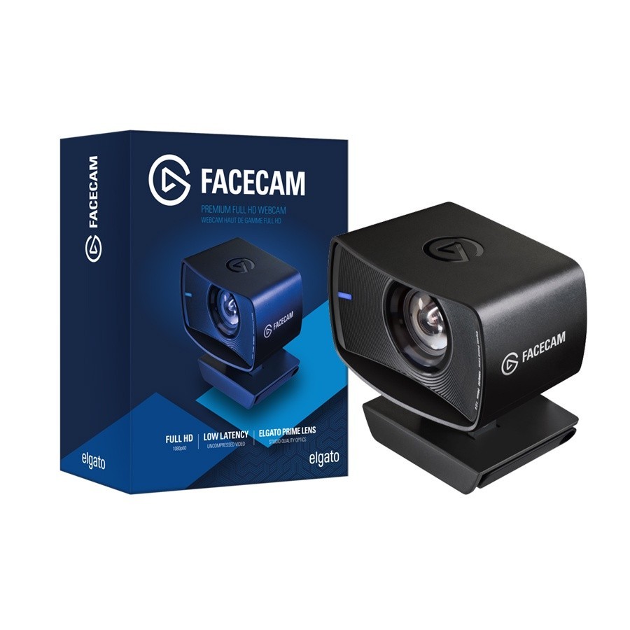 Elgato Facecam Full HD 1080p Streaming Premium Gaming Webcam