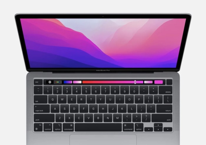 Apple Macbook Pro M2 Chip 2022 512GB SSD RAM 8GB Garansi Resmi IBOX 