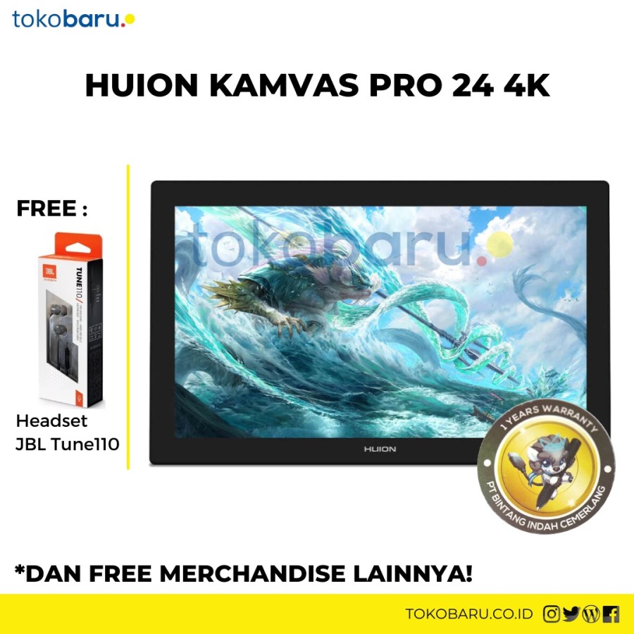 Huion KamvasPRO 24 4K sRGB 140%