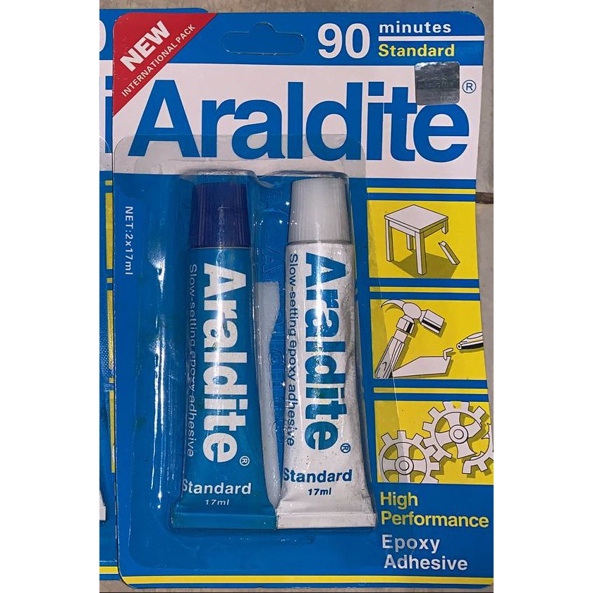LEM ARALDITE RAPID/ LEM 90 MENIT/ LEM BESI/LEM ARALDITE BIRU/EPOXY RESIN BESI ARALDIT BIRU 90 MENIT/LEM BESI LOGAM