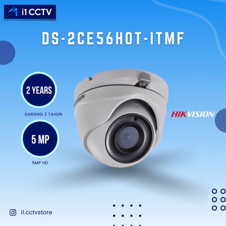 CAMERA CCTV HIKVISION DS-2CE56H0T-ITMF 5MP INDOOR