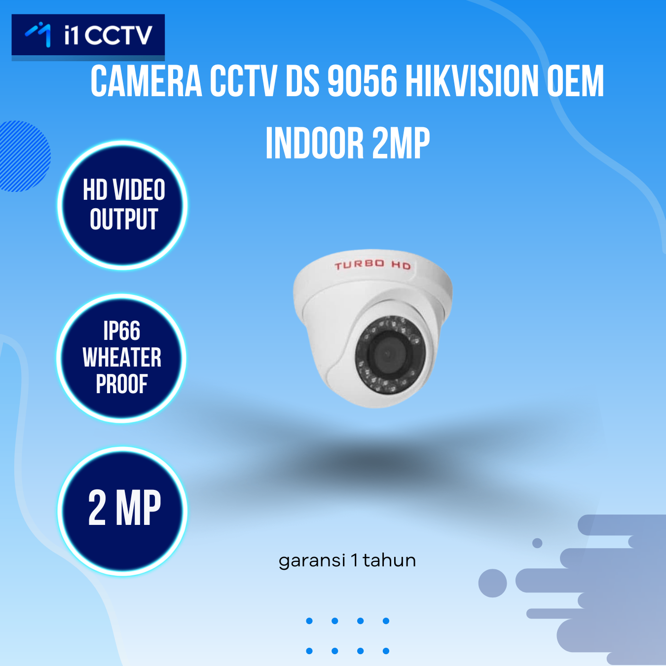 Camera CCTV DS 9056 HIKVISION OEM Indoor 2mp