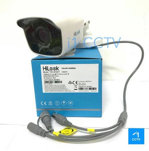 Camera CCTV HILOOK THC-B120-P Outdoor 1080p 4in1ANALOG AHD HDTVI HDCVI