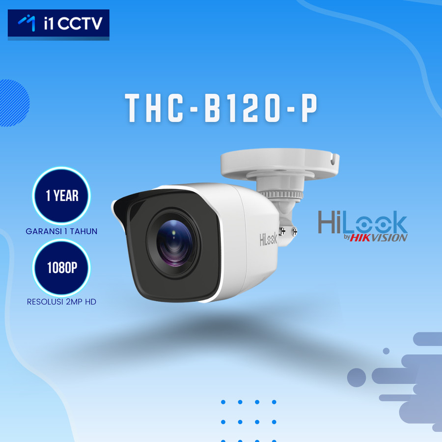 Camera CCTV HILOOK THC-B120-P Outdoor 1080p 4in1ANALOG AHD HDTVI HDCVI