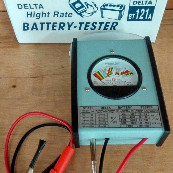 BATERAI TESTER DELTA BT 121