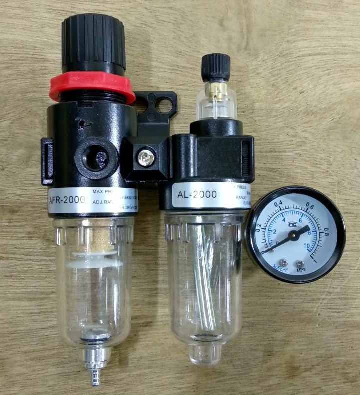 Air Filter Regulator AFR 1/4" Double