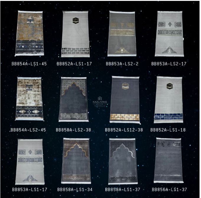 Sajadah Premium Turki / Turkish Prayer Mat 80x120cm.